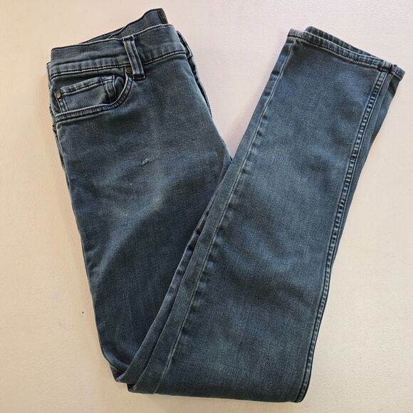 7 For All Mankind Jeans Men's 31 x 32 Blue Ronnie Luxe Performance Dk Wash Fade - Picture 13 of 16